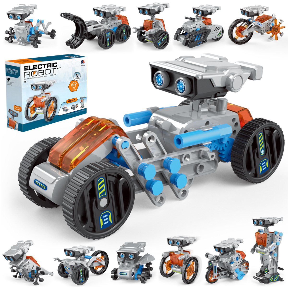 Power Tools Diy - Robot solaire 12 en 1, expérience