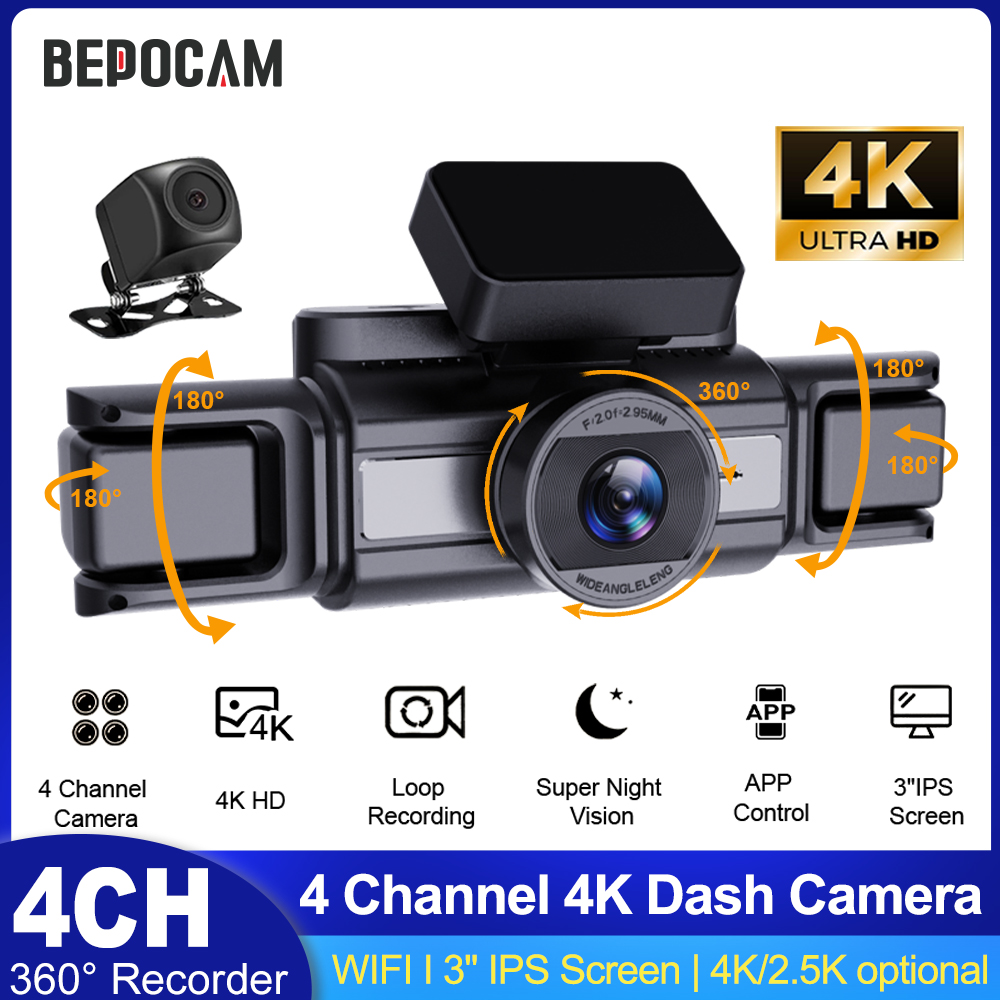 Power Tools China - BEPOCAM Caméra embarquée 4CH 4K pour