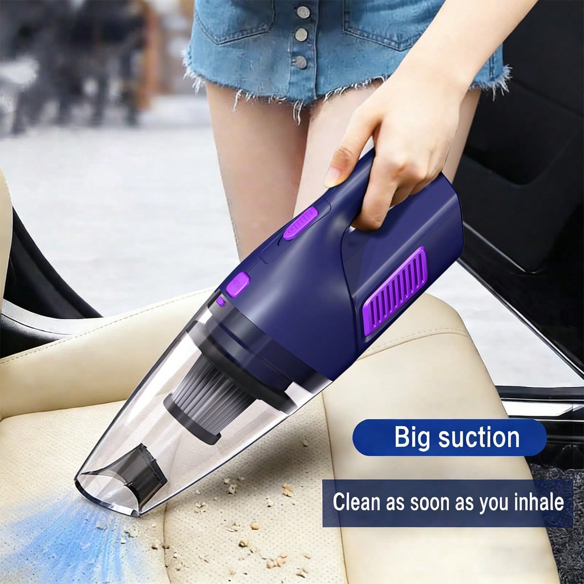 Power Tools Portable - Aspirateur à main pour voiture CascadeVac,