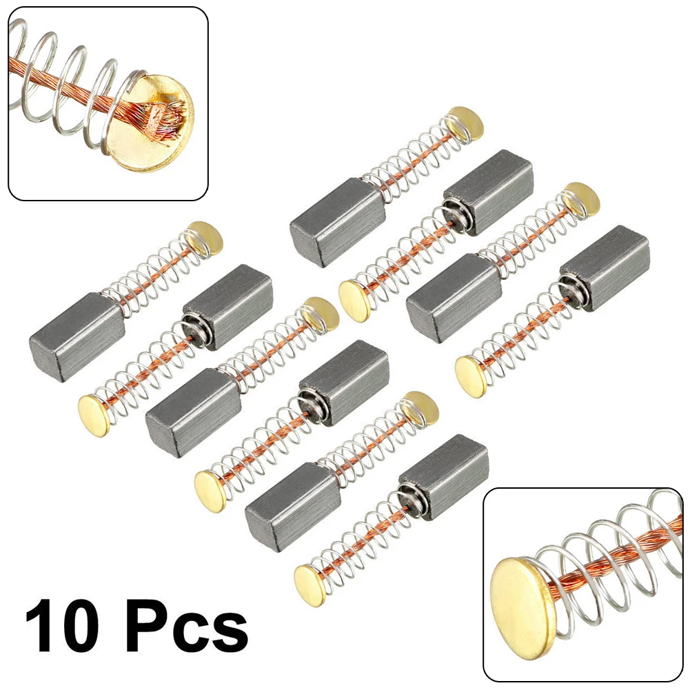 Power Quality Tools - 10 pièces brosse en carbone carbone