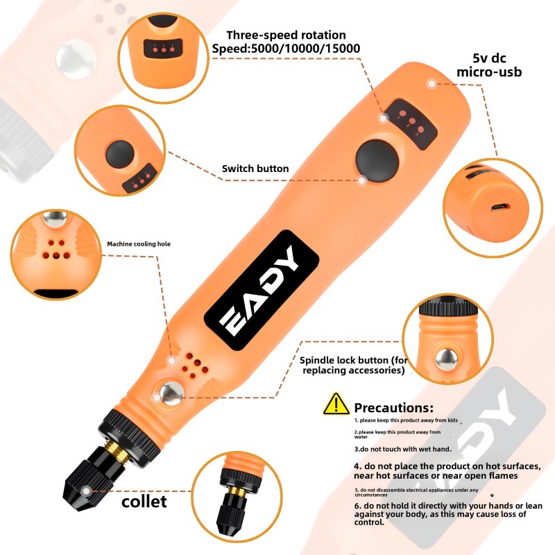 Kit d'outils rotatifs sans fil - Power Tools Diy avis et prix